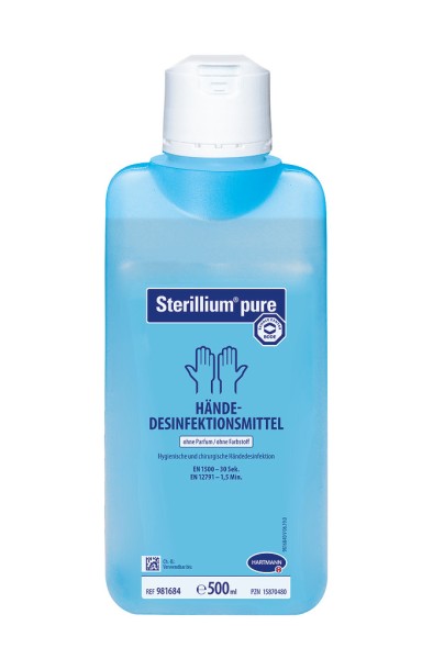 Sterillium pure Händedesinfektion 500 ml Flasche