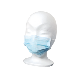 OP-Maske aus Vliesstoff mit Gummibändern, 3-lagig