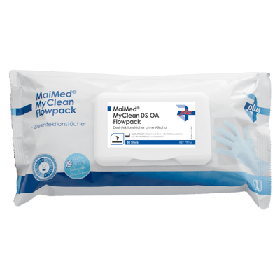 MaiMed MyClean DS OA Desinfektionstücher im Flowpack, 80 Tücher