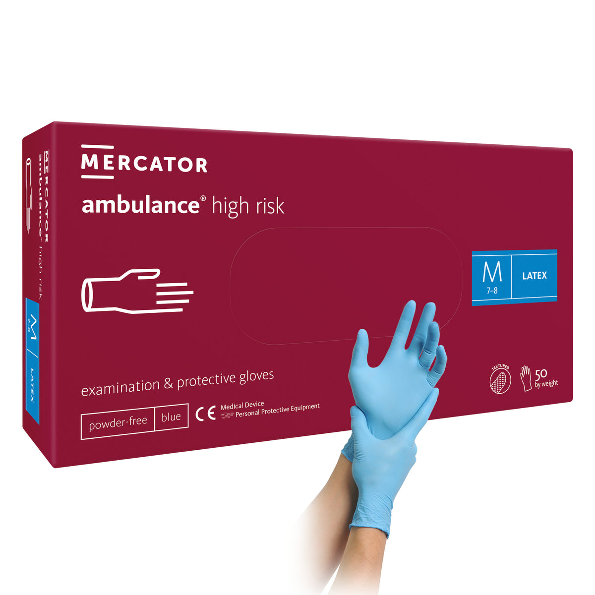 Mercator ambulance high risk Latexhandschuh