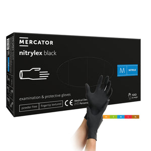 Mercator Nitrylex black-Nitril Premium Handschuh schwarz