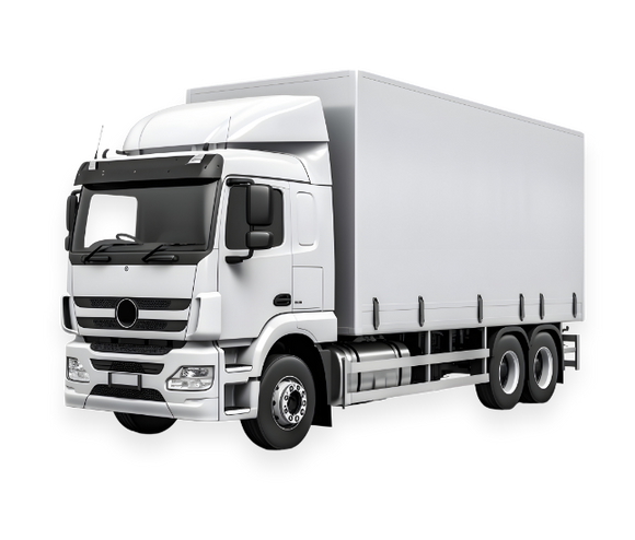 LKW-Lieferung Großmengen